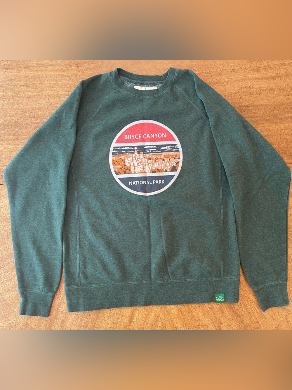 Wild Tribute Green Bryce Canyon National Park Graphic Sweatshirt